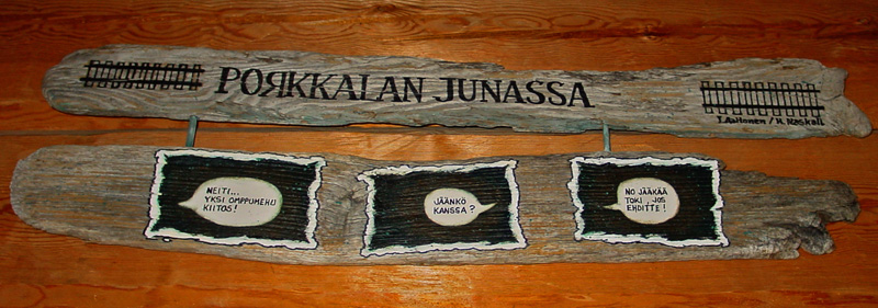 porkkalanjunassa